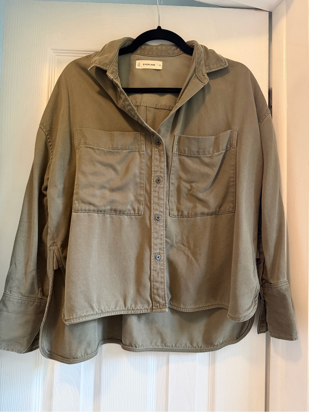 Everlane Women's Heavyweight Oversized Shirt Jacket